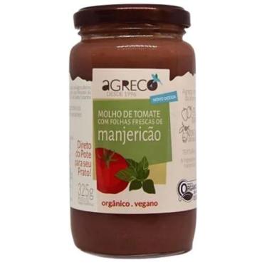 Imagem de Molho de Tomate com Manjericão Orgânico Agreco 325g