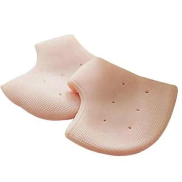 Imagem de Protetor Calcanhar Gel Silicone Calcanheira Fascite Esporão - Mkb