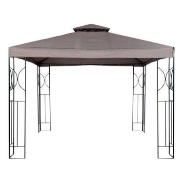 Imagem de Tenda Gazebo Pergolado 300x300cm Metal E Poliester Premium - JHC, Bran
