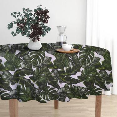 Imagem de Toalha de Mesa Wendy Redonda Ø140cm Costela de Adão - FASTLAR
