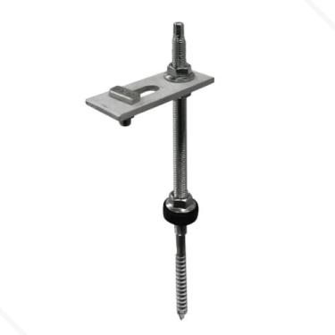 Imagem de Suporte Haste Fixa Painel Solar Telha Fibrocimento 10 Und - GB ELETRIC