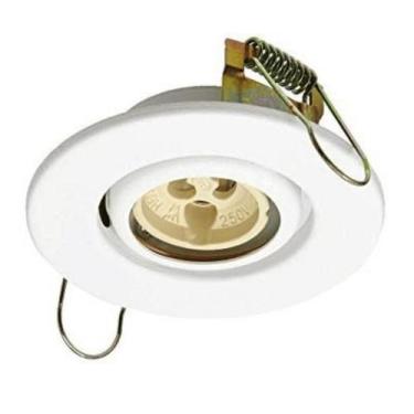 Imagem de Spot Embutir Mini Dicroica MR11 Redondo Branco - Bella - Bella Ilumina