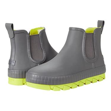 Imagem de Sperry Bota feminina Torrent Chelsea, Cinza/Amarelo, 7.5