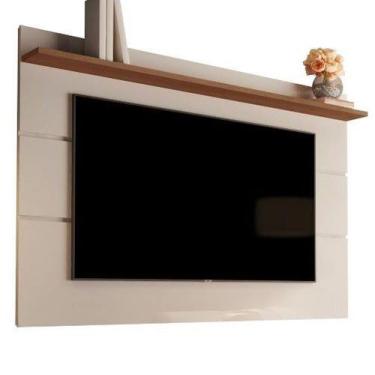 Imagem de Painel Suspenso Flutuante Home TV Até 65 Polegadas Prateleira Superior