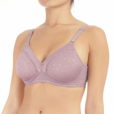 Imagem de Sutiã Sustentação Cetinete Duloren 111743 Média Compressão, Roxo, EG