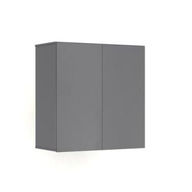 Imagem de Armário Aéreo 2 Portas Com Prateleira Interna Sem Puxadores Externos A