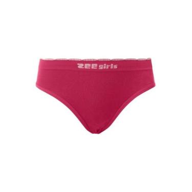 Imagem de Calcinha Tanga Infantil Sem Costura - Zee Rucci, P, Pink