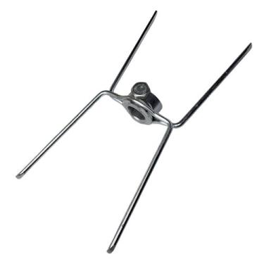 Imagem de Gancho duplo para espeto assador de carne estanhado frangueira - SCATO