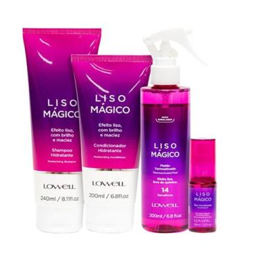 Imagem de Kit Lowell Keeping Liss Liso Mágico Full (4 Produtos) 2001