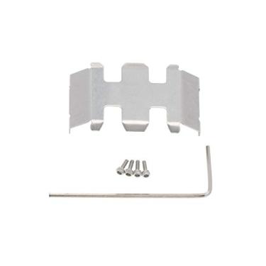 Imagem de Treehobby Stainless Steel Center Skid Plate Gearbox Chassis Guard for Axial SCX24 1/24 RC Crawler Car Upgrade Parts