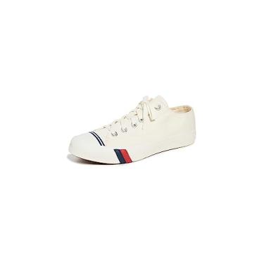 Imagem de PRO-Keds Lona clássica masculina Royal Lo, Branco, 35/37 BR