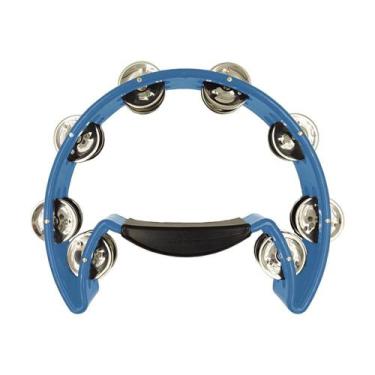 Imagem de Meia Lua Profissional Pandeiro Pandeirola Azul Liverpool