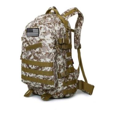 Imagem de Mochila Militar Assault Tatica Oxford 900d  40 L - Sou Preço, Deserto 