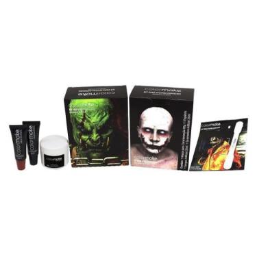 Imagem de Kit Cenográfico Maquiagem Terror + Latex Color Make