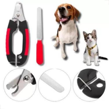 Imagem de Kit Pet Cortador de Unha e Lixa -  purocharmevariedades,  0,12 kg