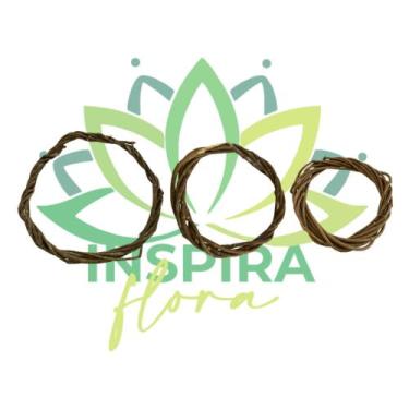 Imagem de Guirlanda Decoração Cipó Vime Redonda Tamanho P M G - Inspira Flora