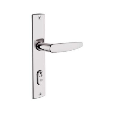 Imagem de Fechadura Para Porta De Abrir Externa 716E112 Espelho 3f, Cromado