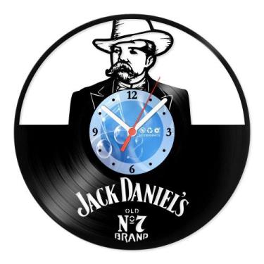 Imagem de Relógio De Parede Disco Vinil Área De Churrasco - Jack Daniel's - VAC-