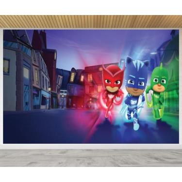 Imagem de Painel de Festa Infantil Mascarados - Shopp Adesivo