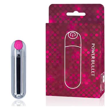 Imagem de Vibrador Feminino Poderoso Power bullet Preto recarregável com 10 modo