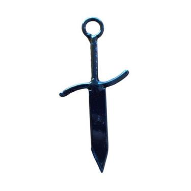 Imagem de Punhal de 10cm para Assentamento - EMPÓRIO ARTES, Preto