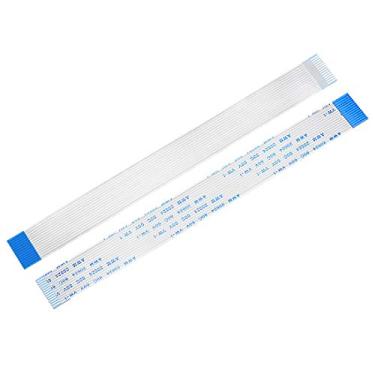 Imagem de Cabo plano flexível uxcell, cabo de fita flexível FPC FFC 15 mm 1 mm Pitch 14 pinos para TV LCD, leitor de DVD de carro, 5 peças (tipo B)
