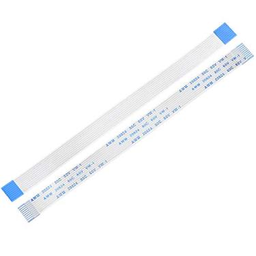 Imagem de Cabo plano flexível uxcell, 150 mm 1 mm Pitch 9 pinos FPC FFC cabo de fita flexível para TV LCD, leitor de DVD de áudio de carro, 5 peças (tipo A)