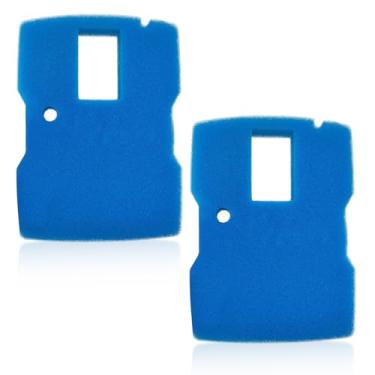 Imagem de Foycow Pacote com 2 almofadas de mídia de filtro de esponja de substituição para lagos ao ar livre, almofadas de filtro de lagoa de substituição - Adequado para bomba de fonte de 660 GPH Esterilizador