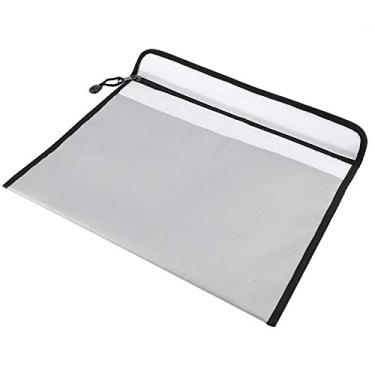 Imagem de Bolsa de Documentos à Prova de Fogo 38 * 28 CM Armazenamento de Arquivo S Com Fecho - Bolsa à Prova de Documentos, Design de Envelope para Fácil Organização - Bolsa de Arquivo S