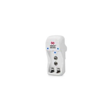 Imagem de Carregador De Pilhas Aa Aaa Bateria 9v Mox Bivolt cp30