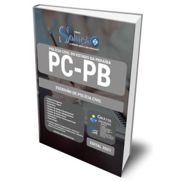 Imagem de Apostila PC-PB - Escrivão de Polícia Civil - Editora Solução