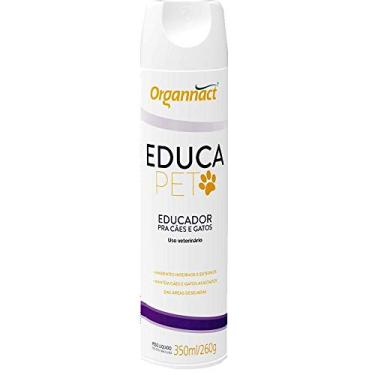 Imagem de Educador Organnact Educa Pet Aerossol para Cães e Gatos, 350ml Organnact
