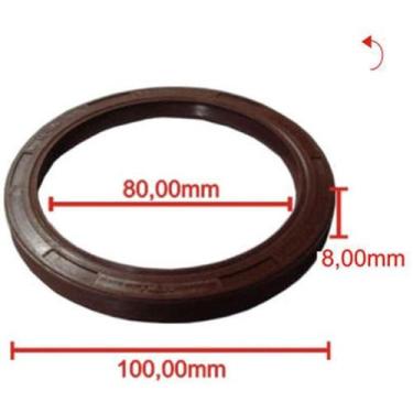 Imagem de Retentor traseiro do virabrequim Renault Megane 1997 a 2012 - BASTOS