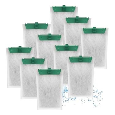 Imagem de hygger Cartuchos de filtro bio-bag HG137-5W para aquário: 10 cartuchos de filtro de substituição para aquário