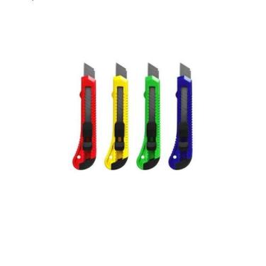 Imagem de Estilete Profissional Brasfort Lãmina 18mm 8286