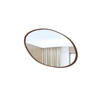 Imagem de Espelho Decorativo Orgânico Com Moldura - JM3 MÓVEIS