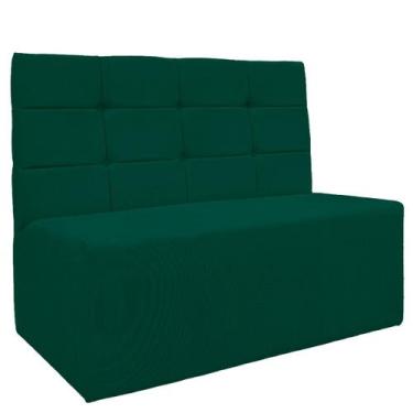Imagem de Sofá Canto Alemão Veludo Verde - Montanaris Decor - MD MONTANARIS DECO