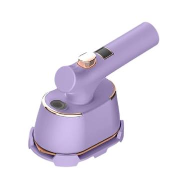 Imagem de WeiLaiKeQi Mini Viagem a vapor de ferro Viagem Vaporer Ferro de ferro dobrável Handheld Steamer Ferro para viajar Profissionais de pano de lã seda de seda,