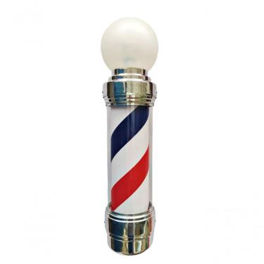 Imagem de Barber Pole Giratório 60cm Bivolt + Um Porta Pentes.