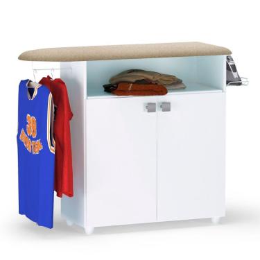 Imagem de Tabua De Passar Roupas Bianca 2 Portas Branco Ajl