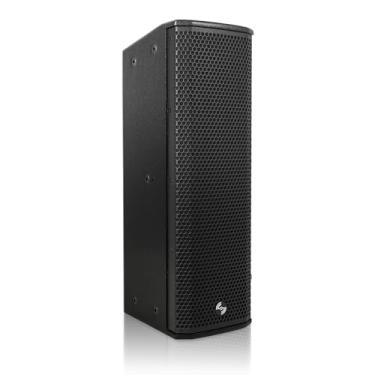 Imagem de Sound Town Caixa Acústica De Coluna Linear Amplificada Com Woofers De 2X5 Polegadas, Drivers De Compressão Dupla, Amplificador Classe D Tws, Compensado De Bétula, Instalação Na Parede, Preta (Carpo