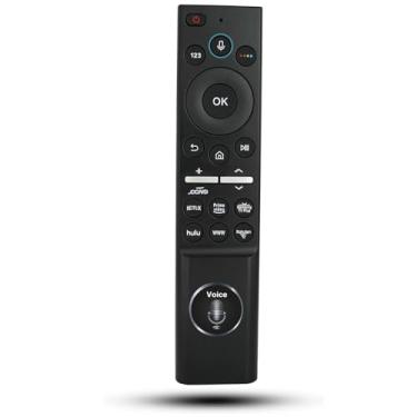 Imagem de Controle remoto universal de substituição por voz para Samsung TV LED QLED 4K 8K UHD HDR Smart TV