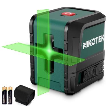 Imagem de Linha verde autonivelante Nikotek de nível de laser com bateria