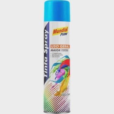 Imagem de Tinta spray 400ml mundial prime ug azul medio - AEROFLEX