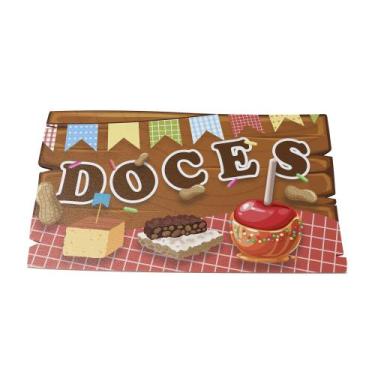 Imagem de Placa MDF Festa Junina para Barraquinha Decoração Temática Arraiá com 