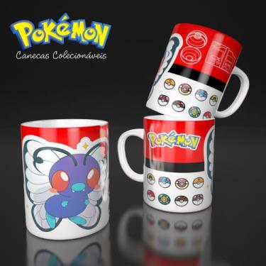 Imagem de Caneca Personalizada de Porcelana  Pokémon - Mel'art Papelaria Criativ