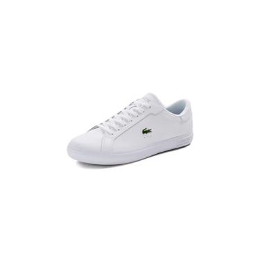 Imagem de Lacoste Tênis masculino Powercourt, Branco, 41