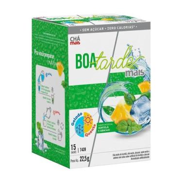 Imagem de Chá Gelado Chámais Boa Tarde Hortelã Abacaxi 15 Sachês - Clinicmais