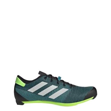 Imagem de adidas Tênis unissex adulto The Road, Core Black/Cloud White/Lucid Lemon, 41