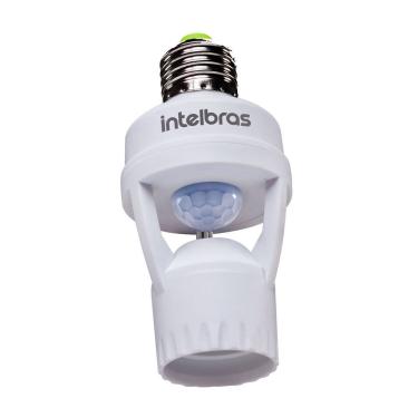 Imagem de Sensor De Presença Para Iluminação Com Soquete 360º Branco - Intelbras
